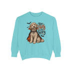 Too Fluffy to Be Scary Sweatshirt – Chalky Mint