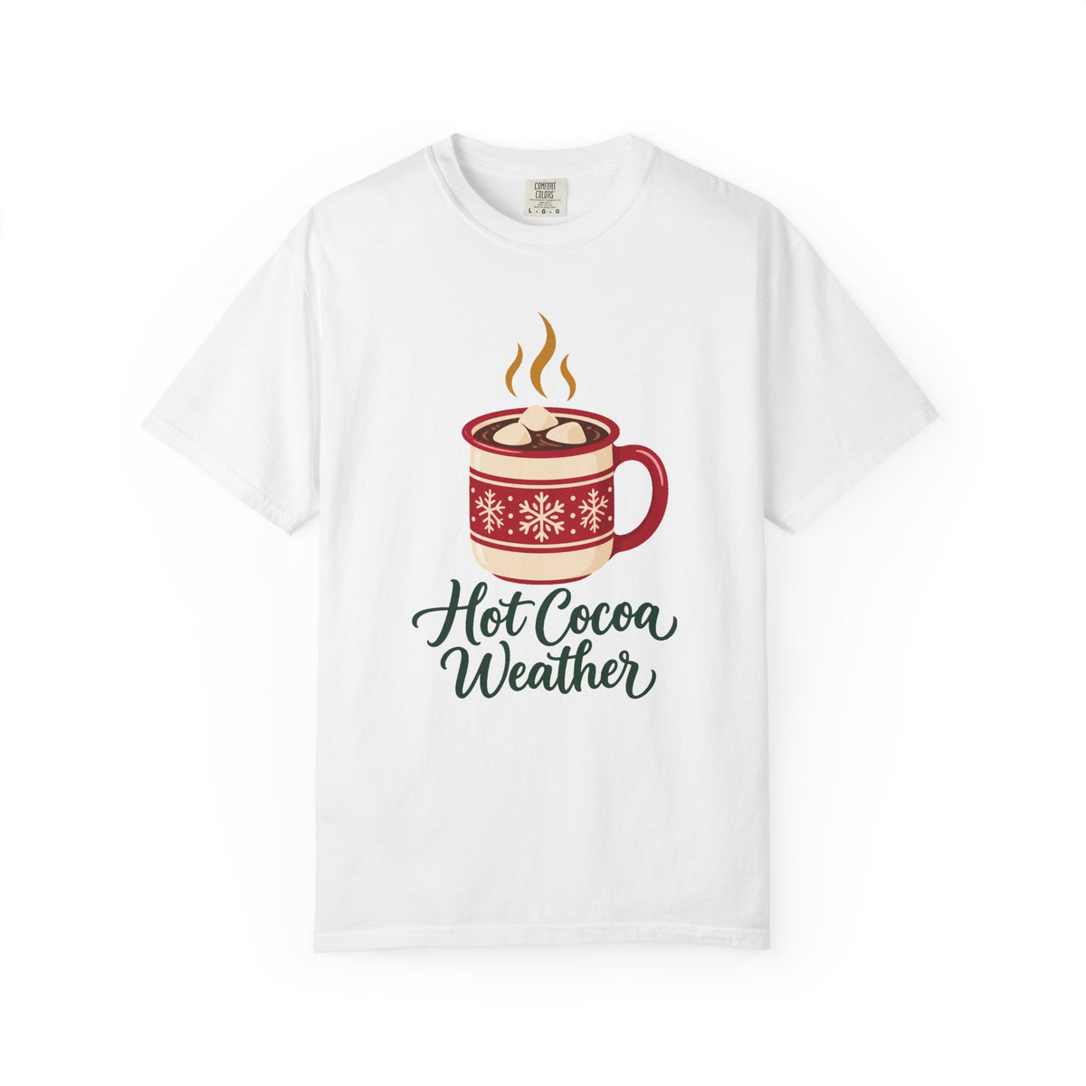 Hot Cocoa Weather T-Shirt – White