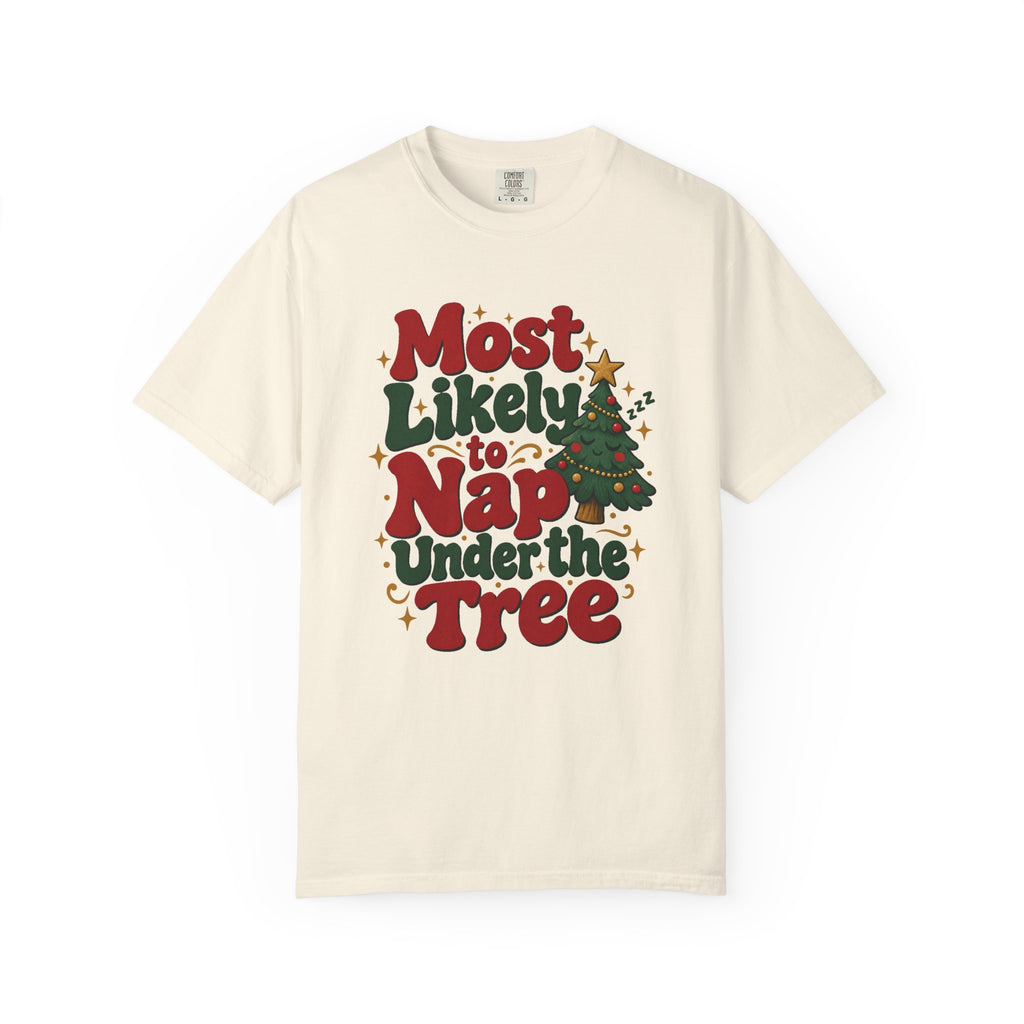 Most Likely to Nap Under the Tree T-Shirt – Ivory