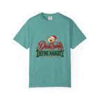 Dear Santa, Define Naughty T-Shirt – Seafoam