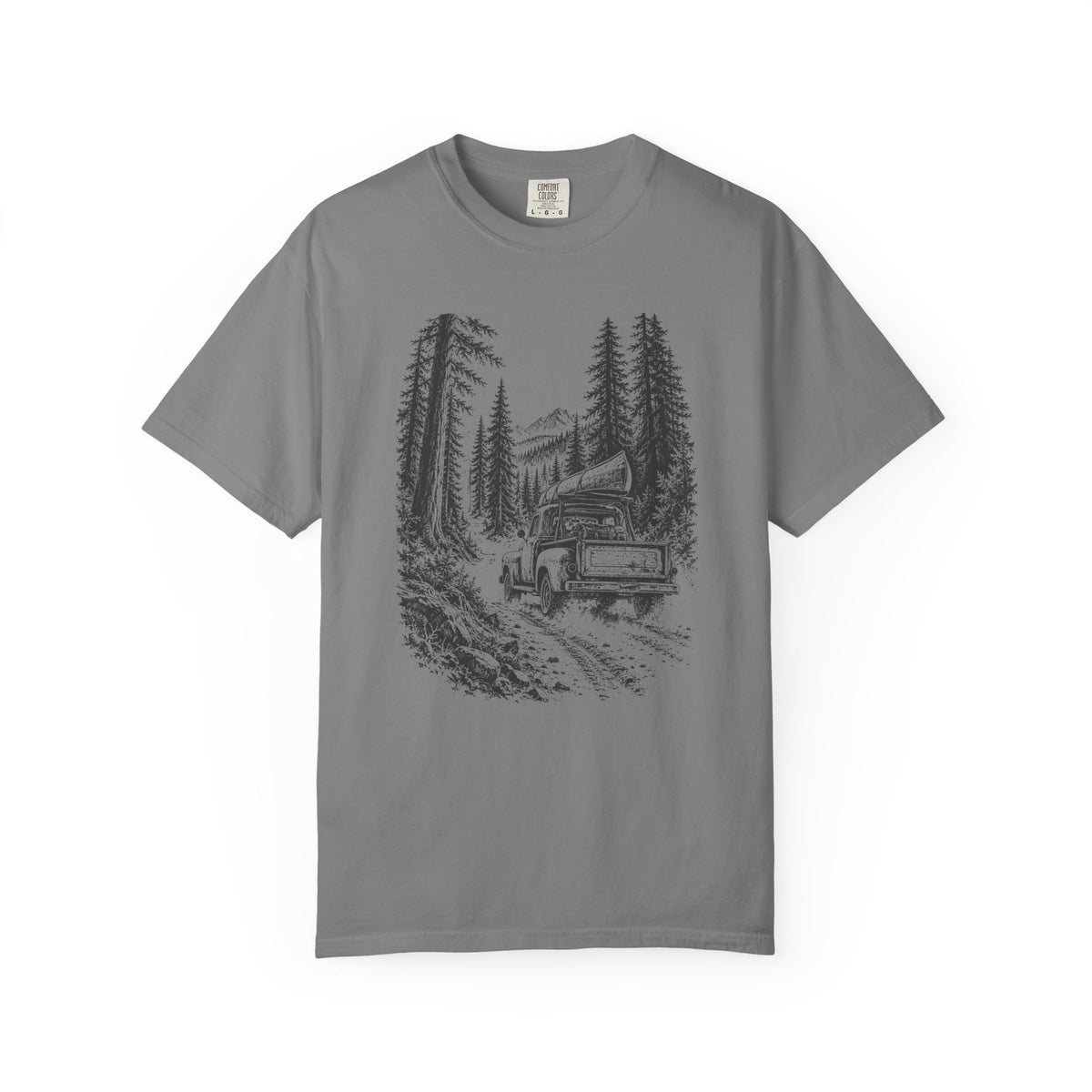 Old Truck Forest Road T-Shirt