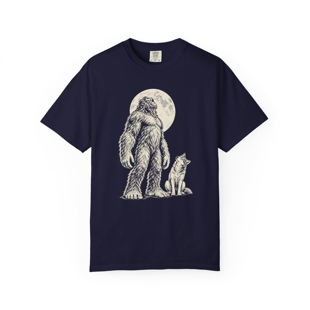 Bigfoot Moon Howl T-Shirt