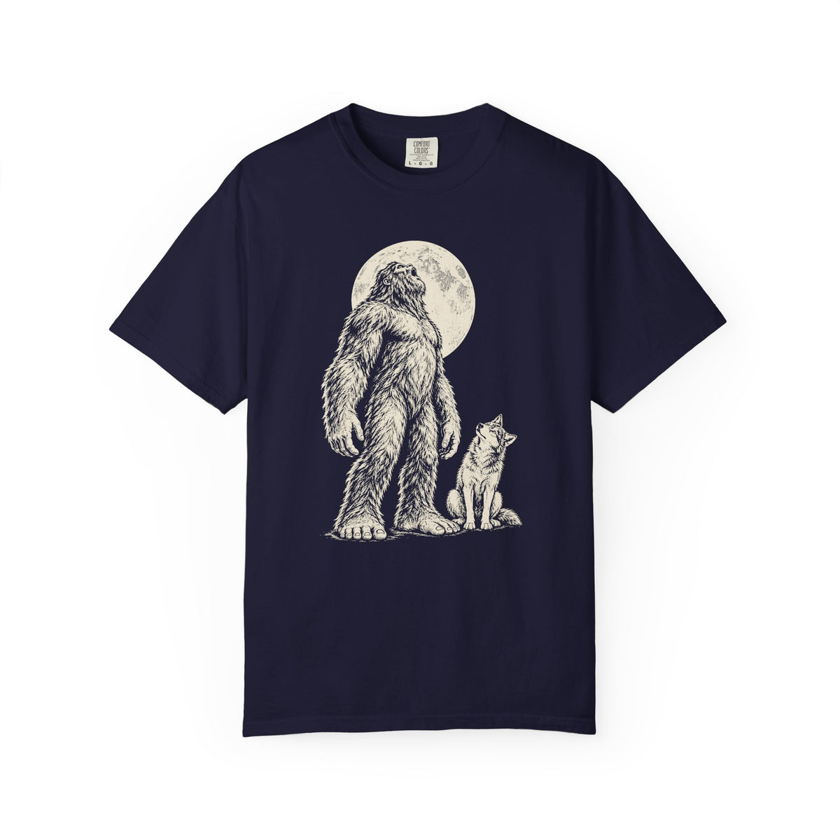 Bigfoot Moon Howl T-Shirt