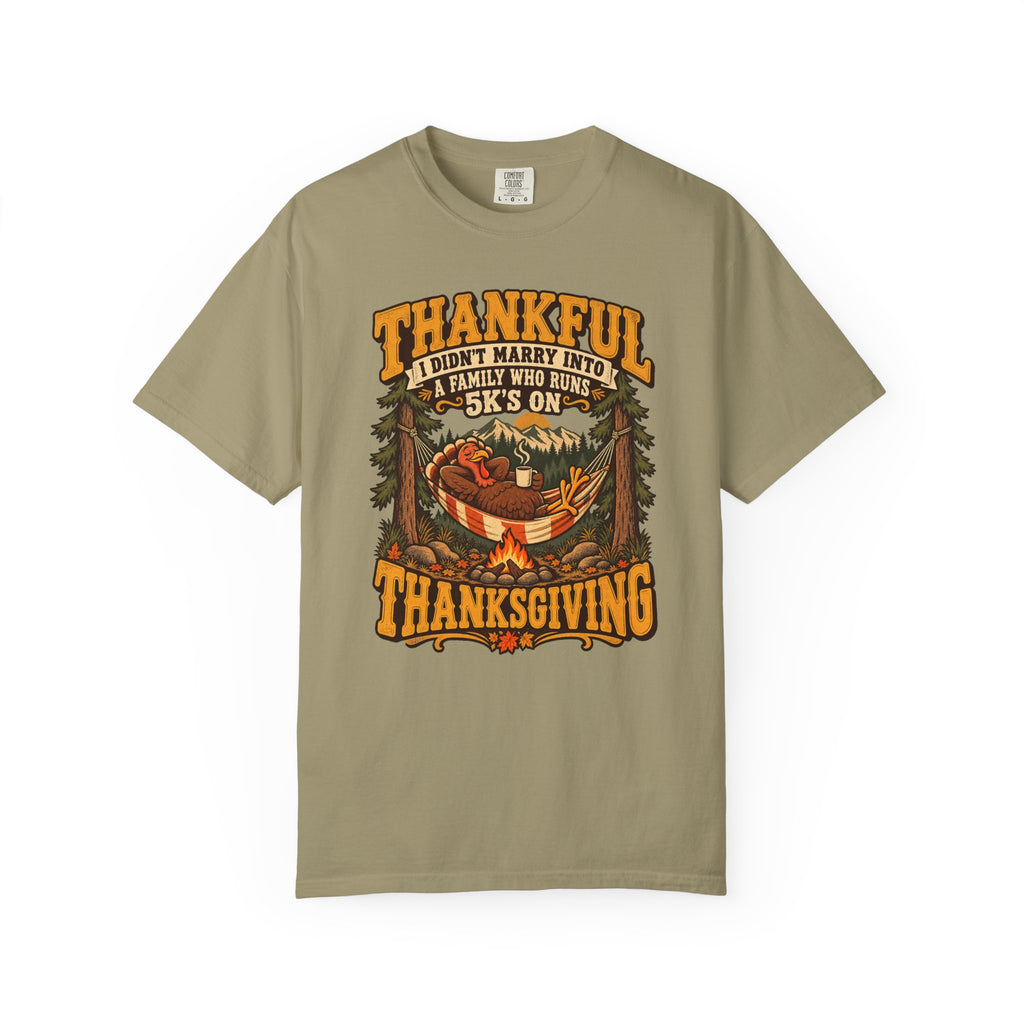 Not a 5K Family Turkey Hammock T-Shirt