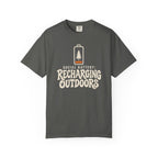Social Battery: Recharging Outdoors T-Shirt