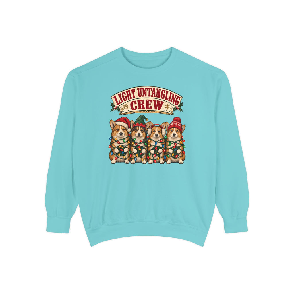 Light Untangling Crew Sweatshirt – Chalky Mint