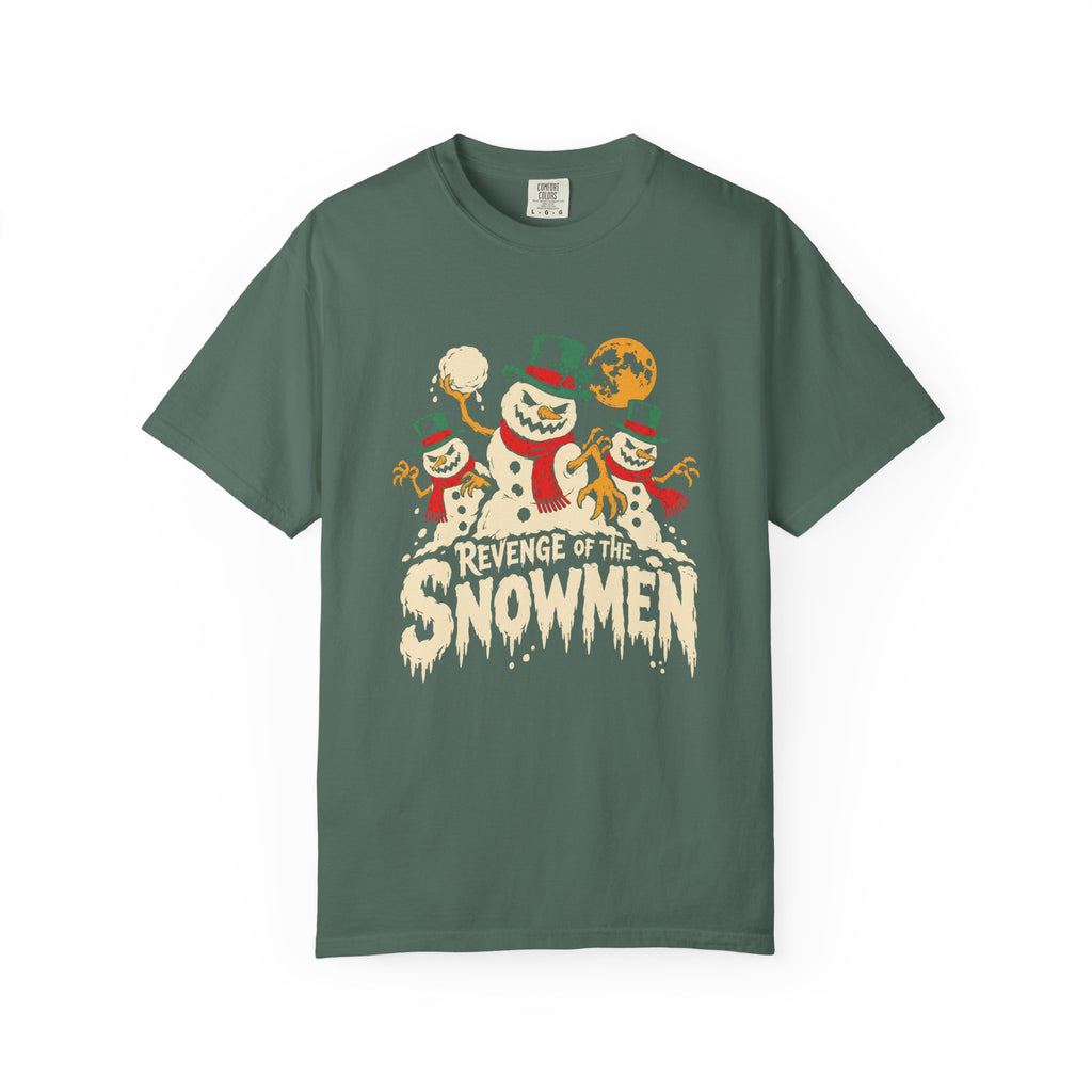 Revenge of the Snowmen T-Shirt – Blue Spruce
