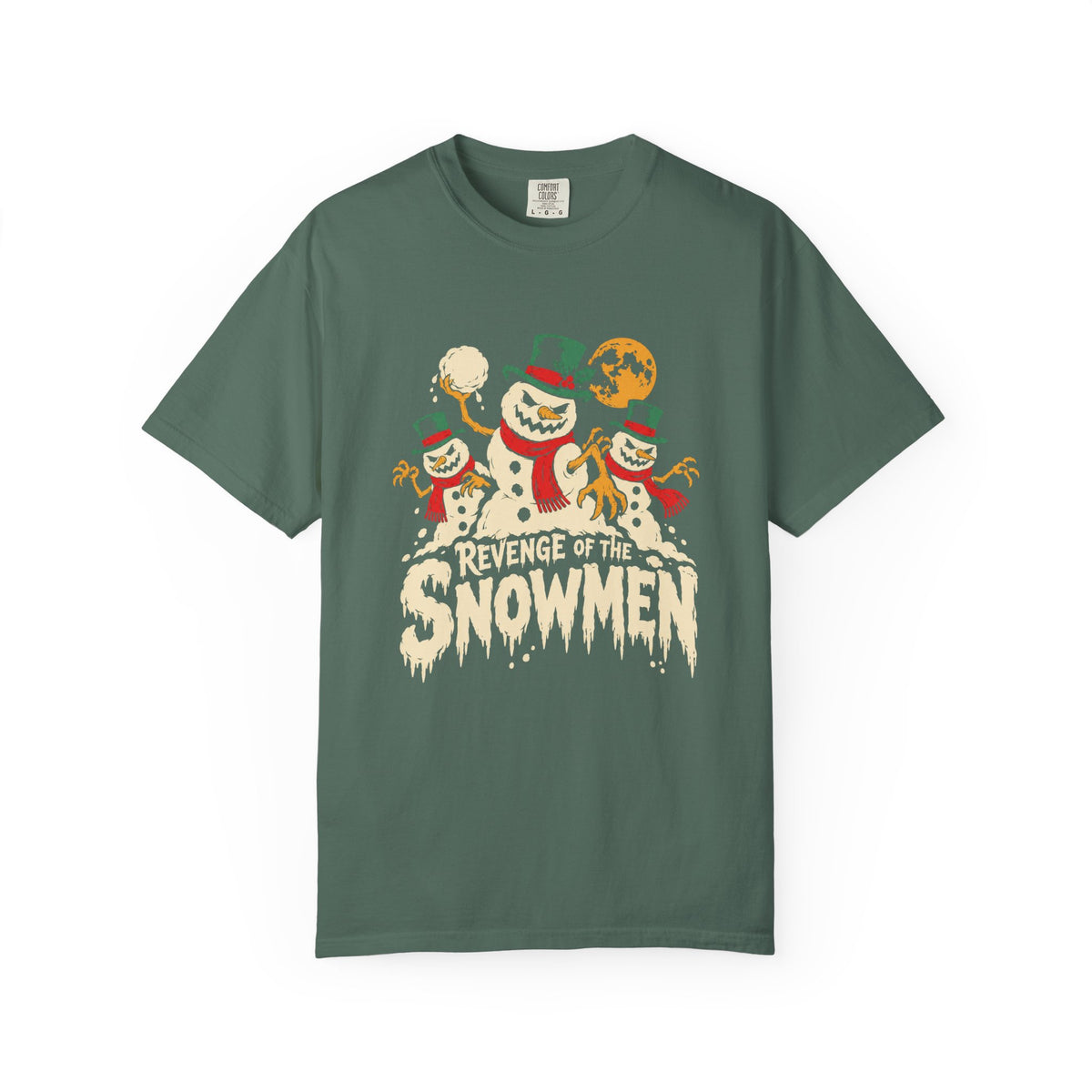 Revenge of the Snowmen T-Shirt – Blue Spruce