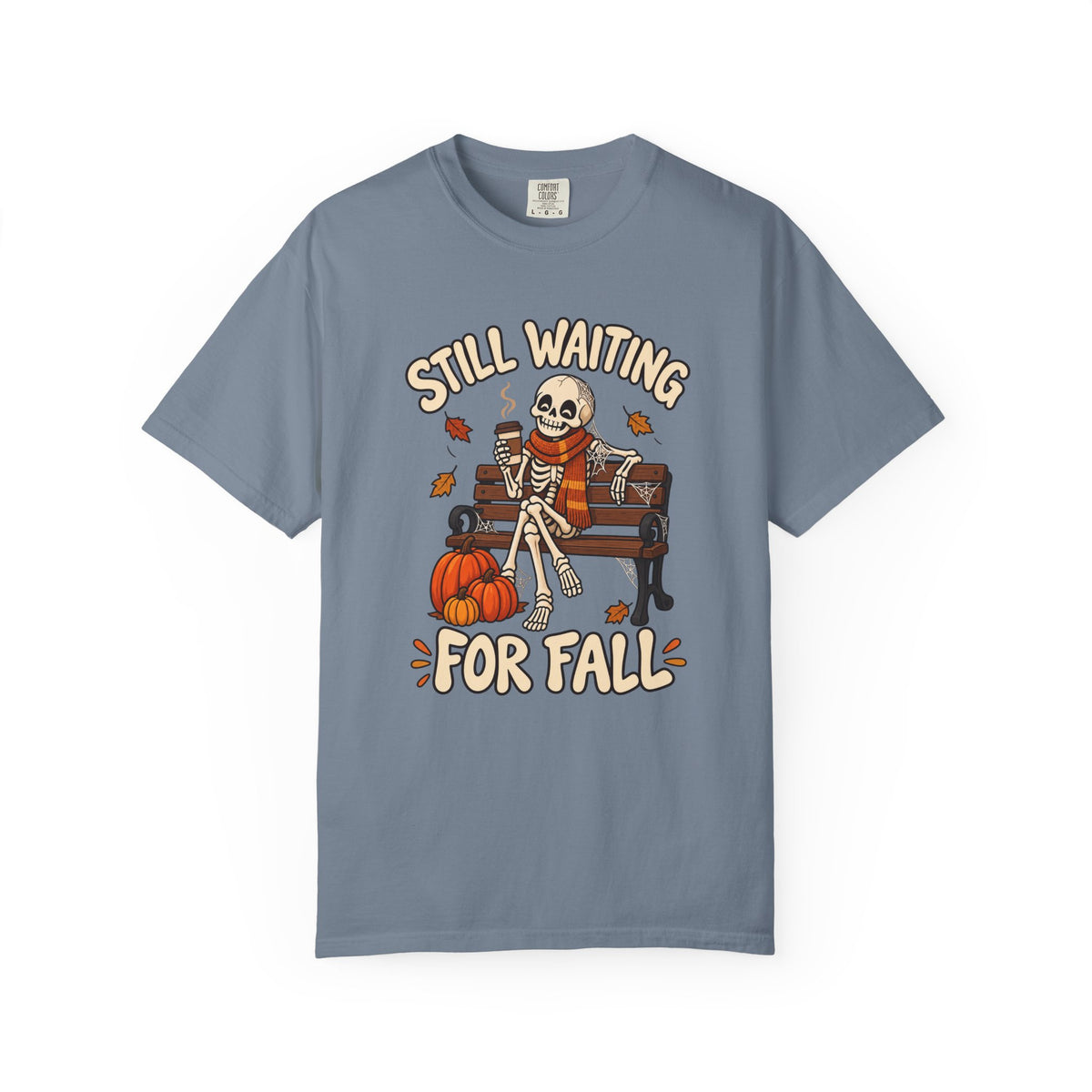 Still Waiting for Fall T-Shirt – Blue Jean