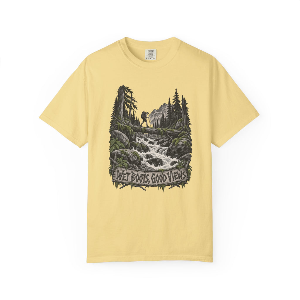 Wet Boots Good Views T-Shirt