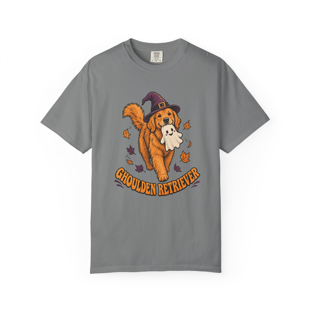 Ghoulden Retriever T-Shirt – Grey