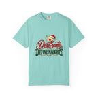 Dear Santa, Define Naughty T-Shirt – Chalky Mint