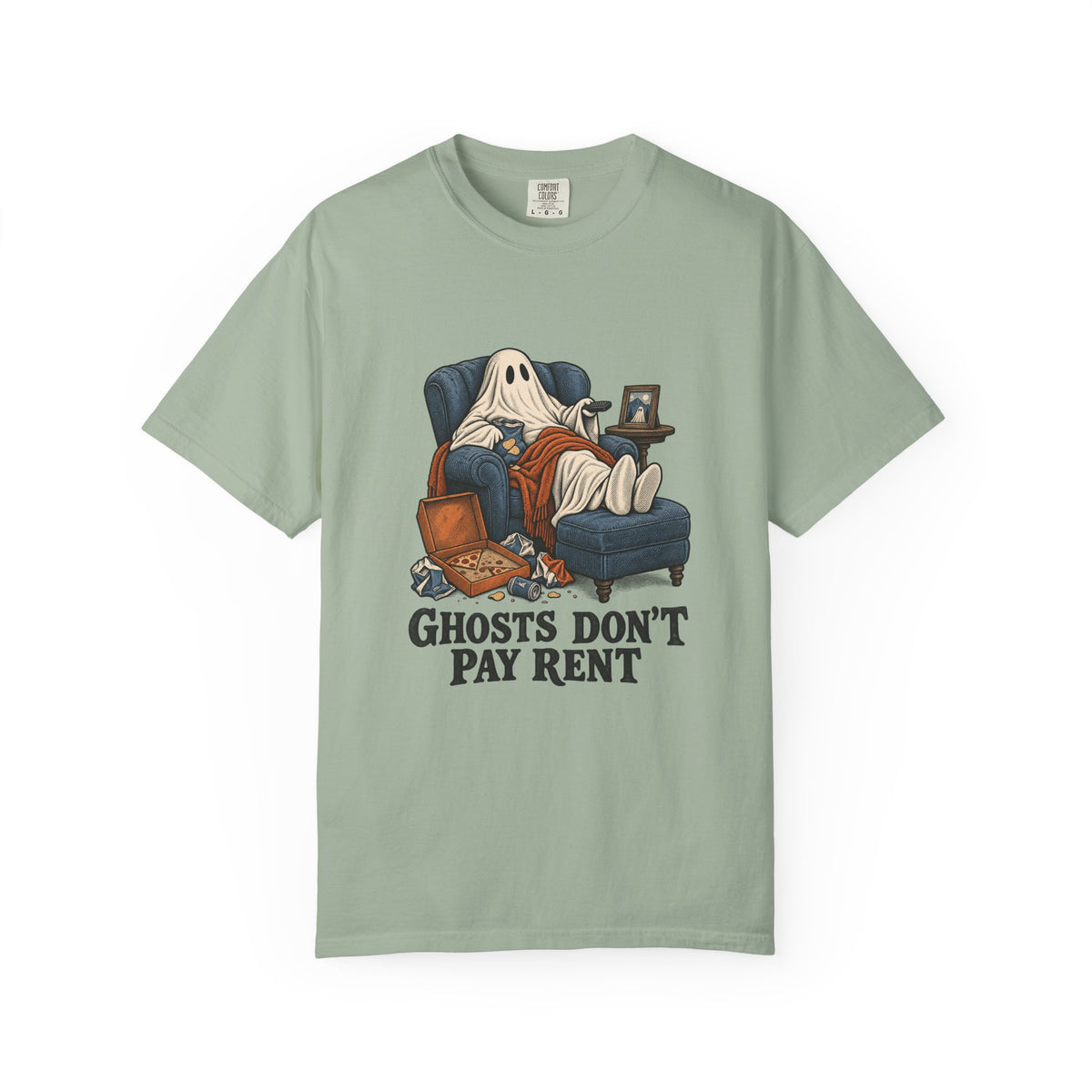 Ghosts Don't Pay Rent T-Shirt – Bay