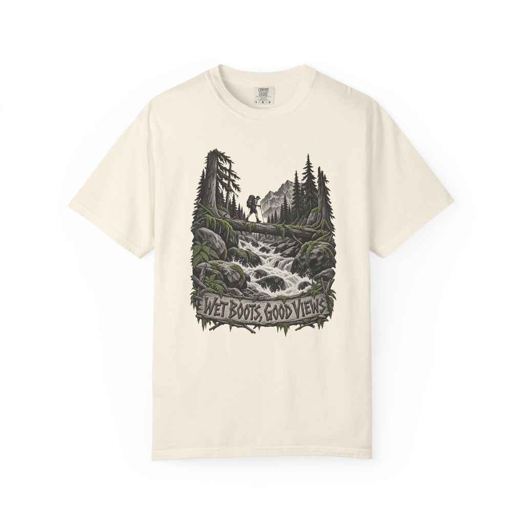 Wet Boots Good Views T-Shirt