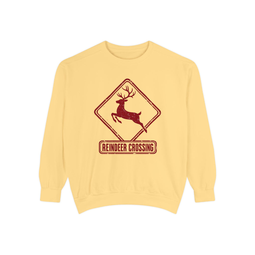 Reindeer Crossing Sweatshirt – Butter