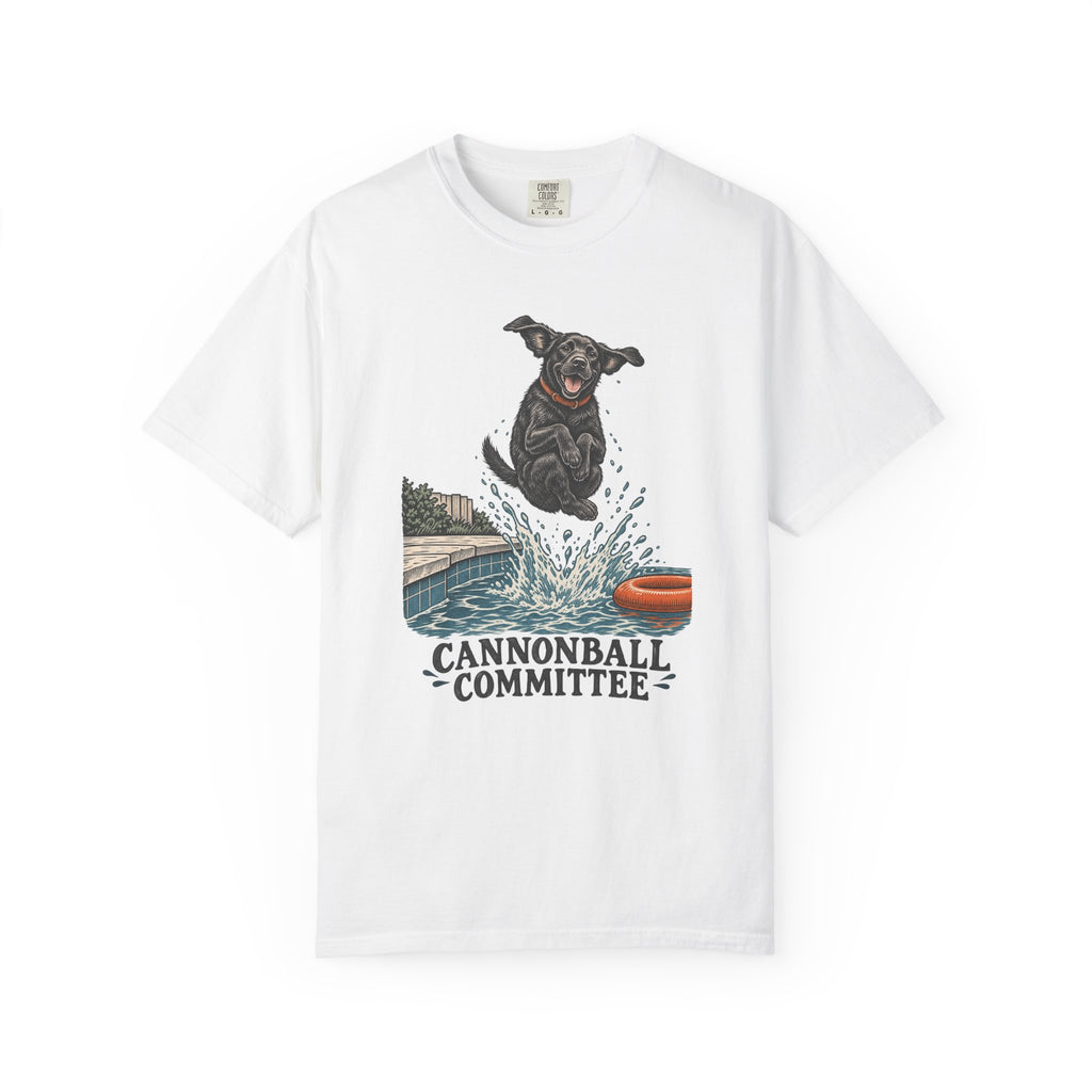 Cannonball Committee T-Shirt – White