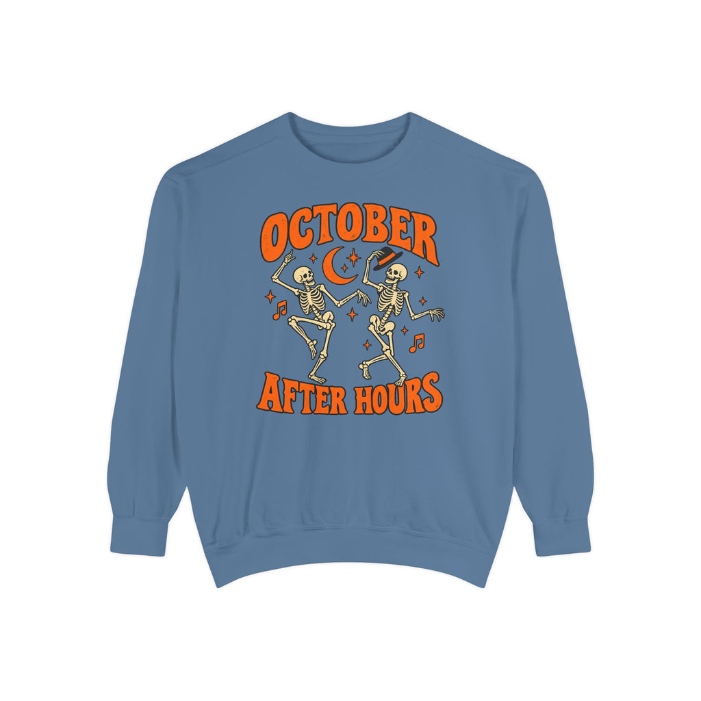 October After Hours Sweatshirt – Blue Jean
