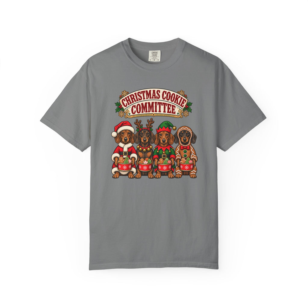 Christmas Cookie Committee T-Shirt – Grey