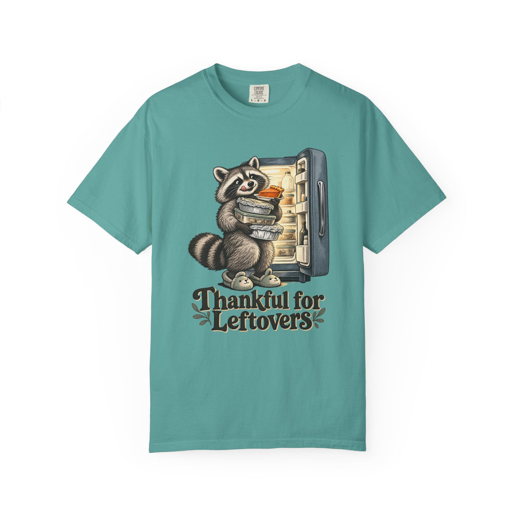 Thankful for Leftovers T-Shirt – Seafoam