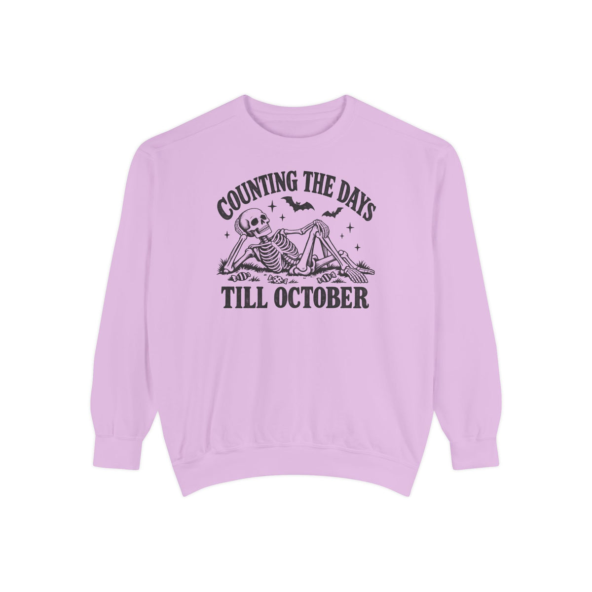 Counting the Days Till October Sweatshirt – Orchid