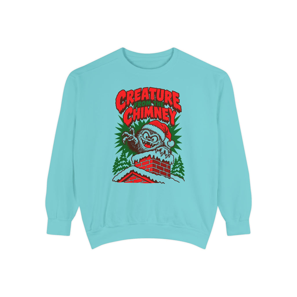 Creature from the Chimney Sweatshirt – Chalky Mint