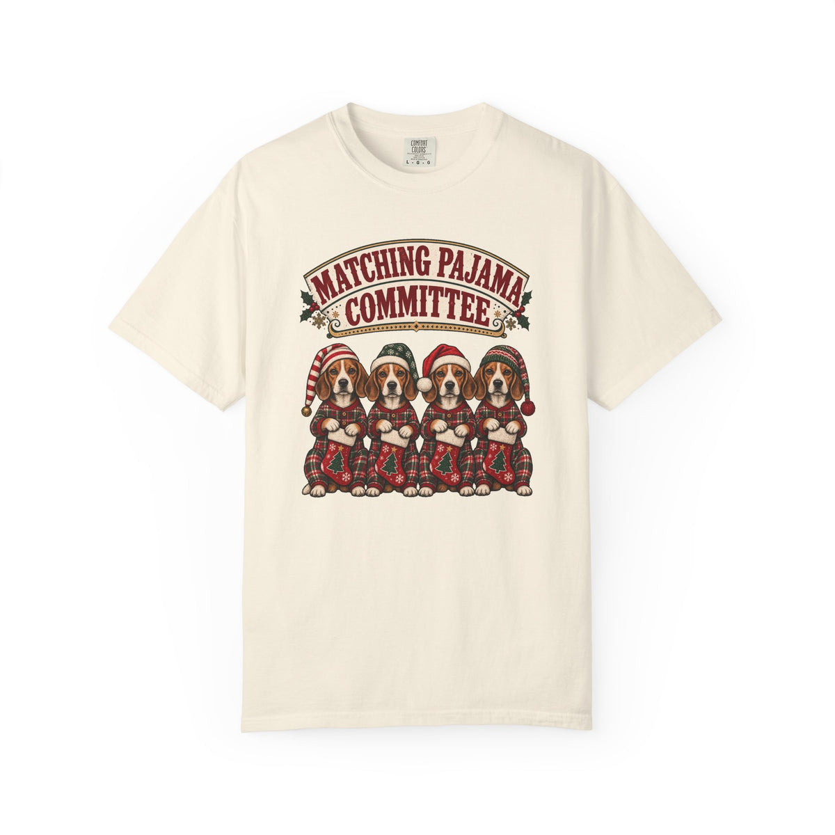 Matching Pajama Committee T-Shirt – Ivory