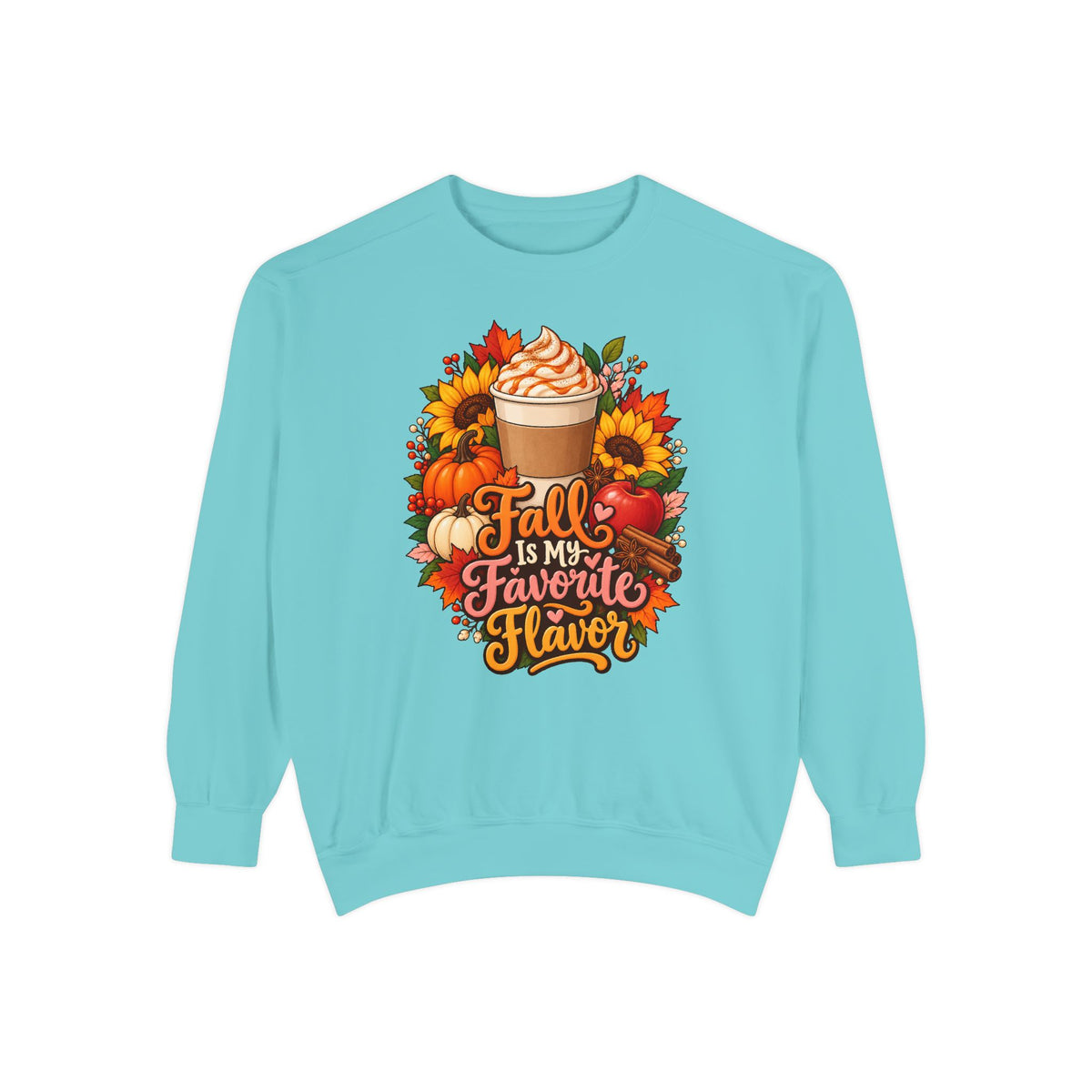 Fall Is My Favorite Flavor Sweatshirt – Chalky Mint