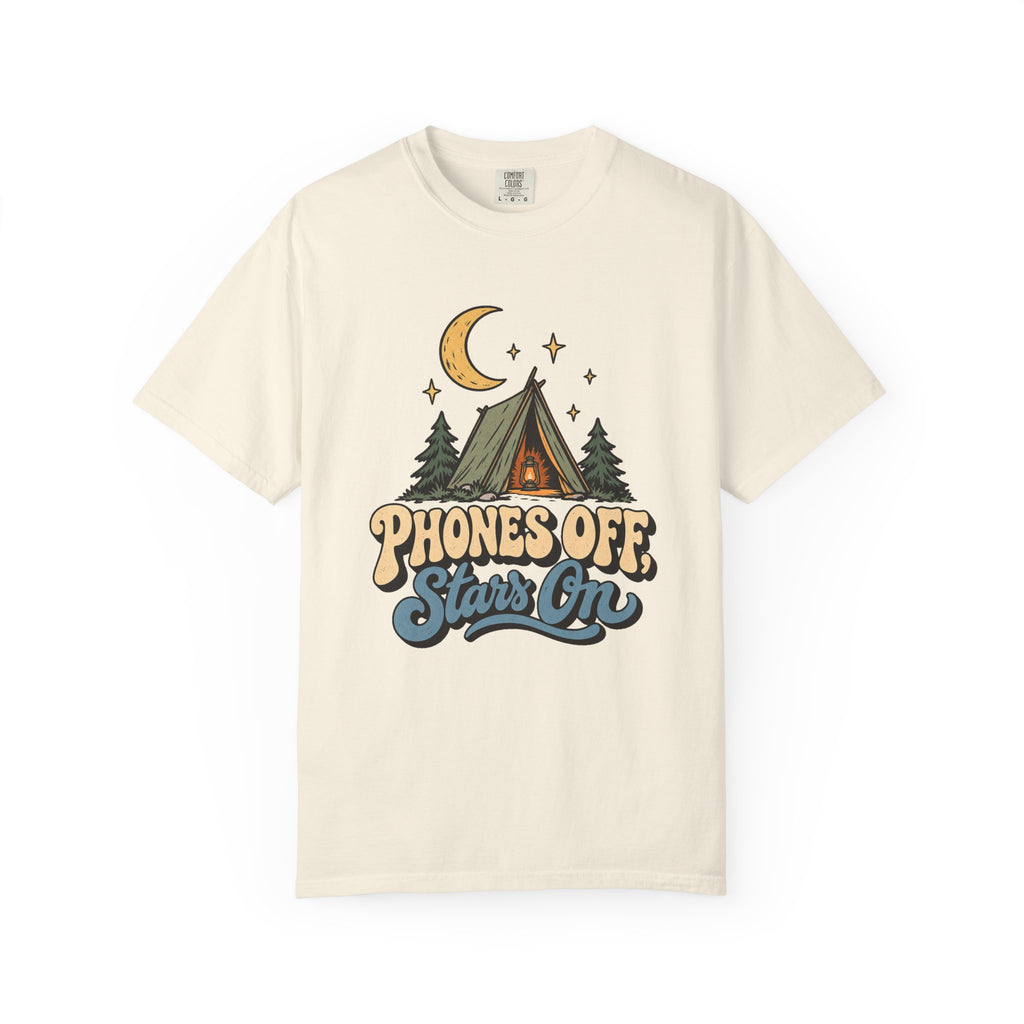 Phones Off, Stars On T-Shirt – Ivory
