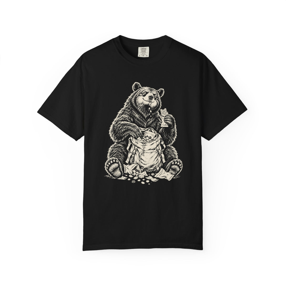 Snack Thief Bear T-Shirt