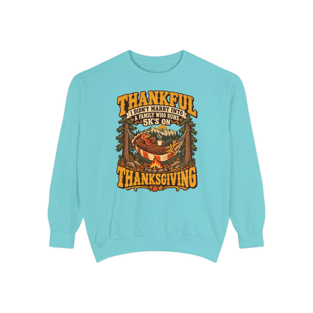 Not a 5K Family Turkey Hammock Sweatshirt