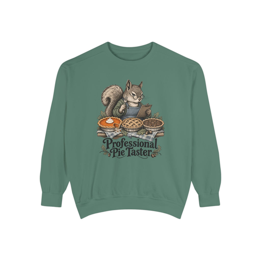 Professional Pie Taster Sweatshirt – Light Green