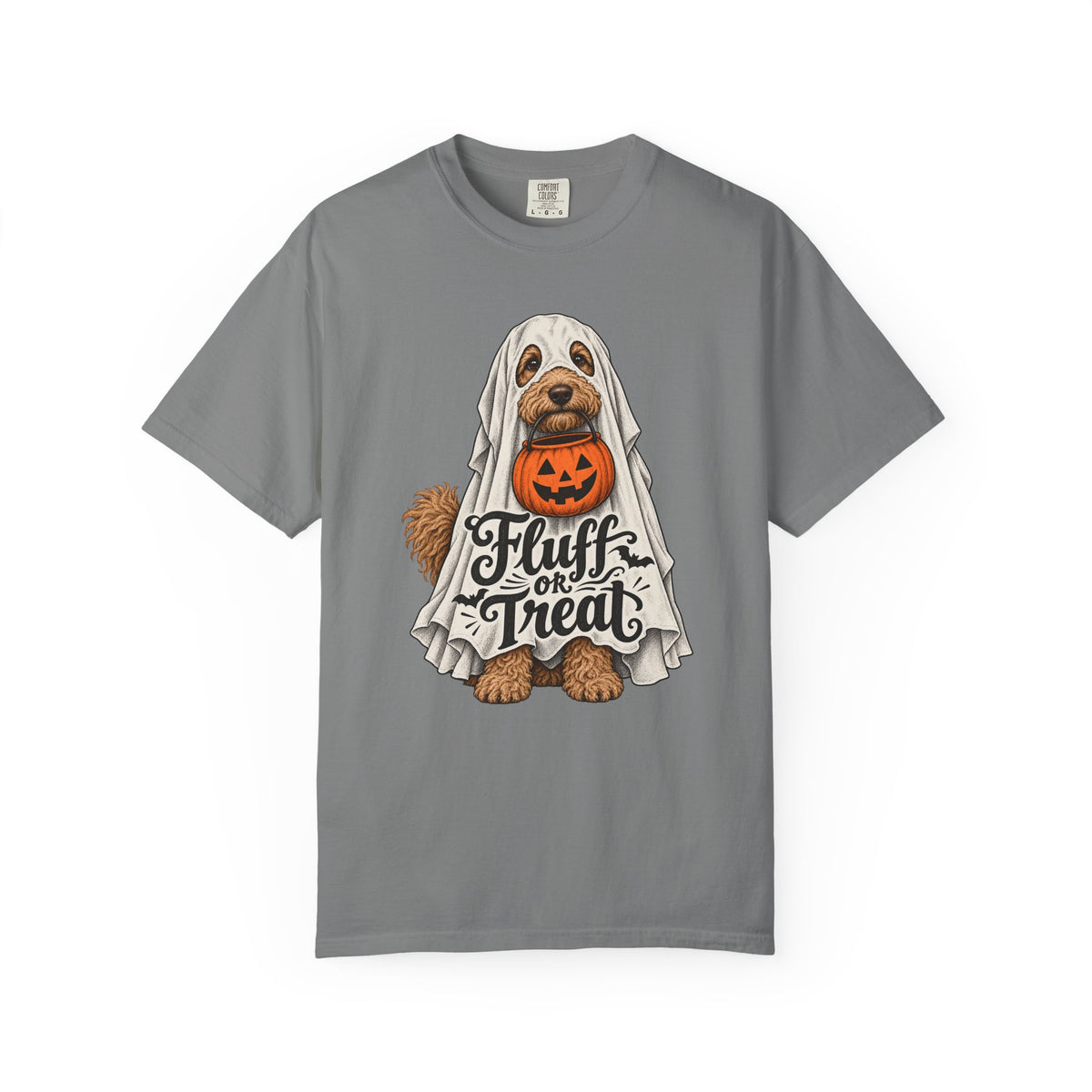 Fluff or Treat T-Shirt – Grey