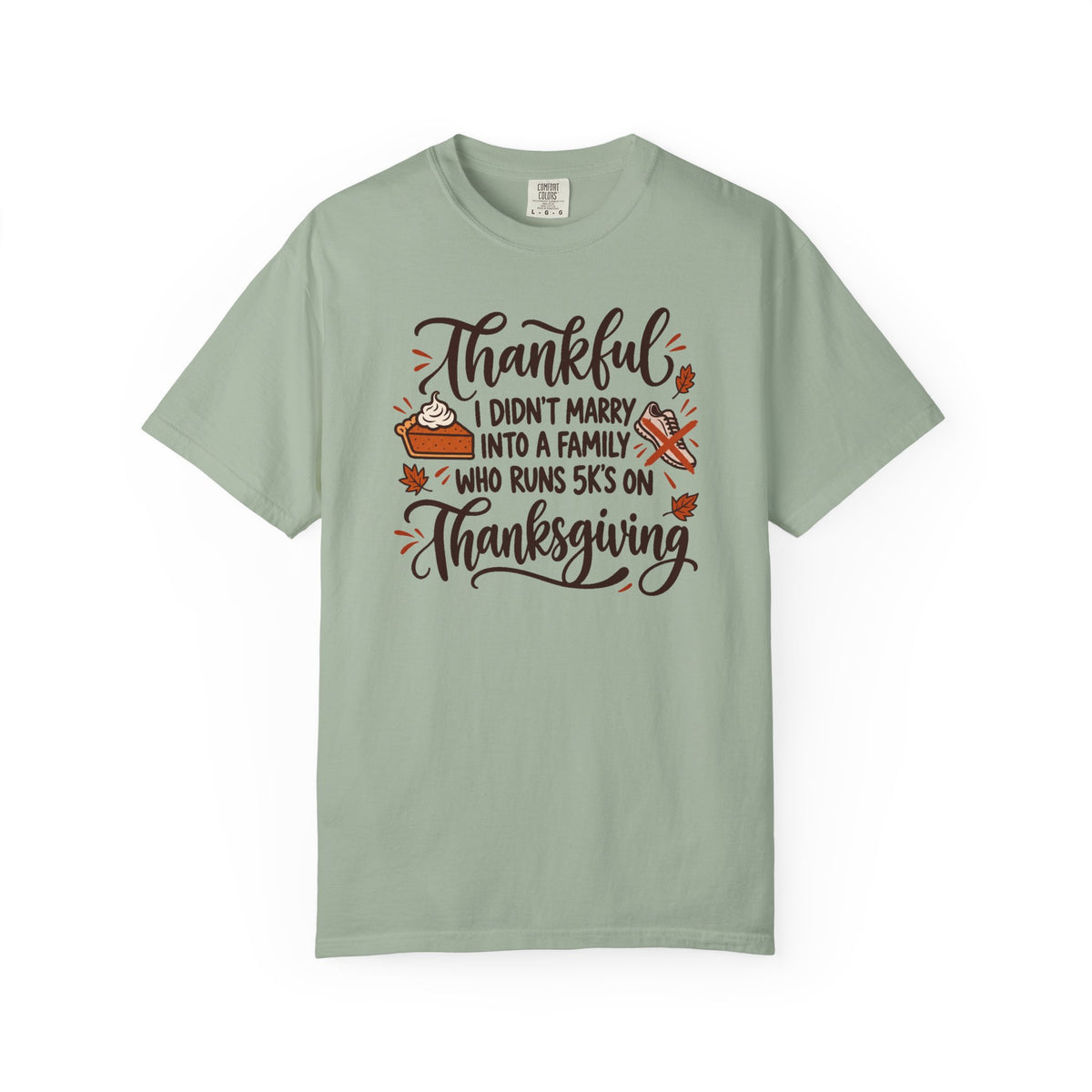 Not a 5K Family Pie Script T-Shirt