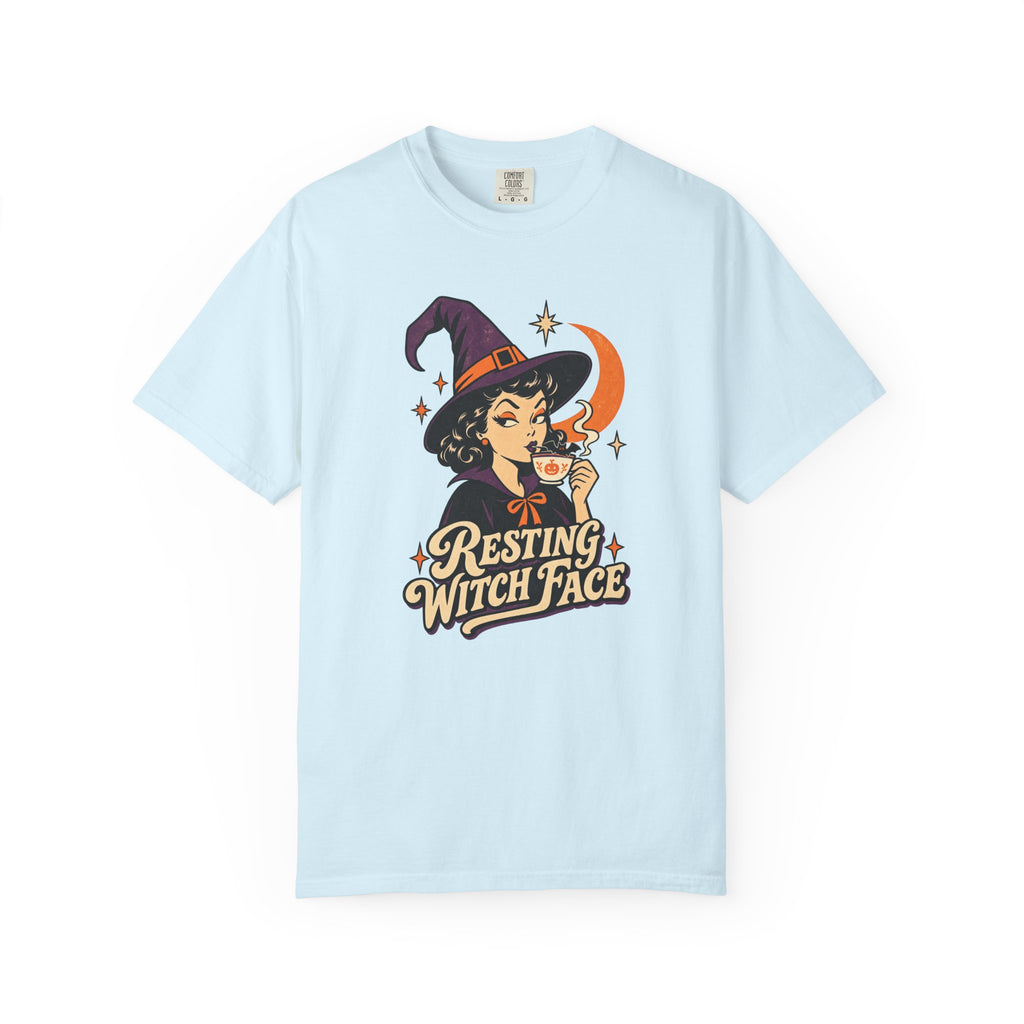 Resting Witch Face T-Shirt – Chambray