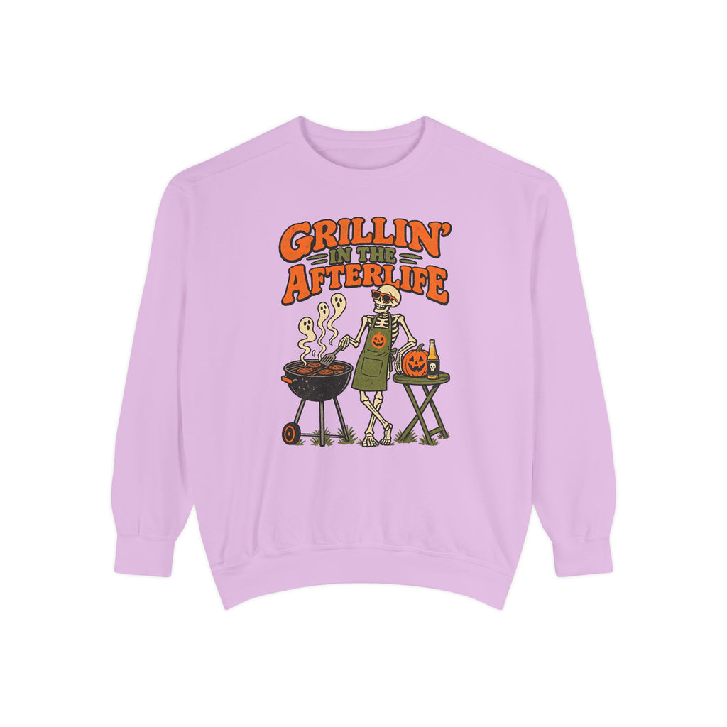 Grillin' in the Afterlife Sweatshirt – Orchid