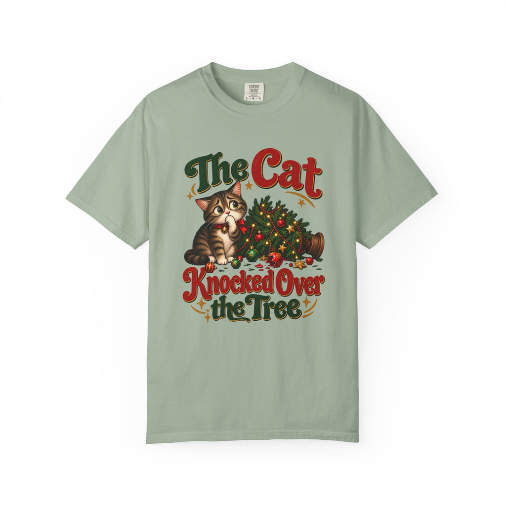 The Cat Knocked Over the Tree T-Shirt – Bay