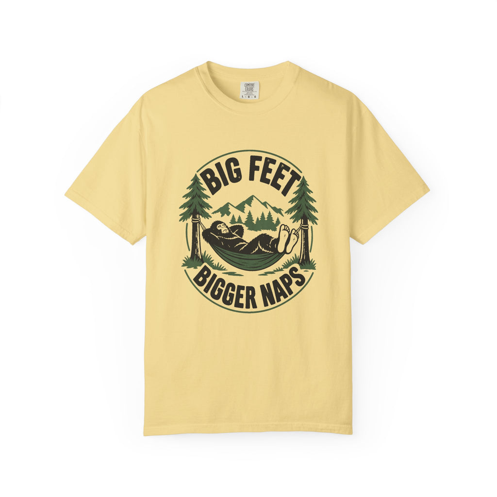 Big Feet, Bigger Naps T-Shirt – Butter