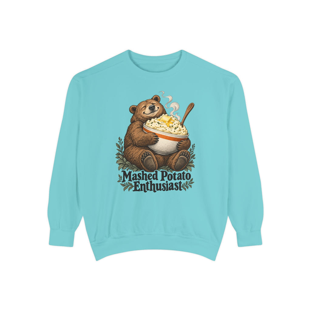 Mashed Potato Enthusiast Sweatshirt – Chalky Mint
