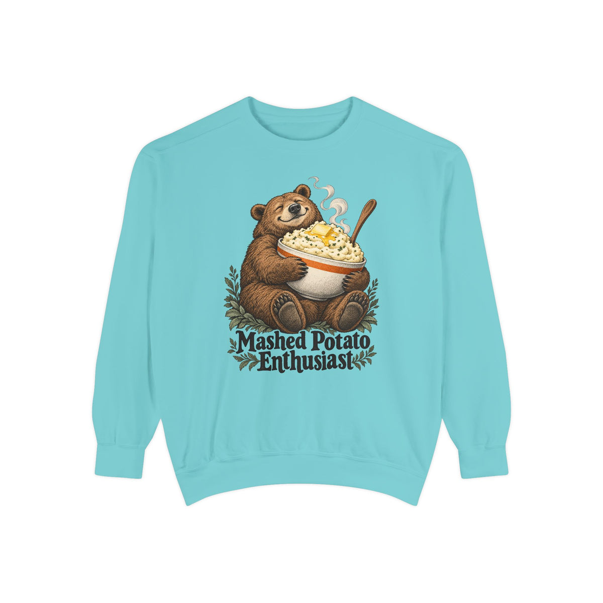 Mashed Potato Enthusiast Sweatshirt – Chalky Mint
