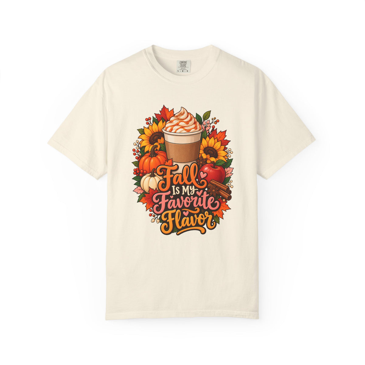 Fall Is My Favorite Flavor T-Shirt – Ivory