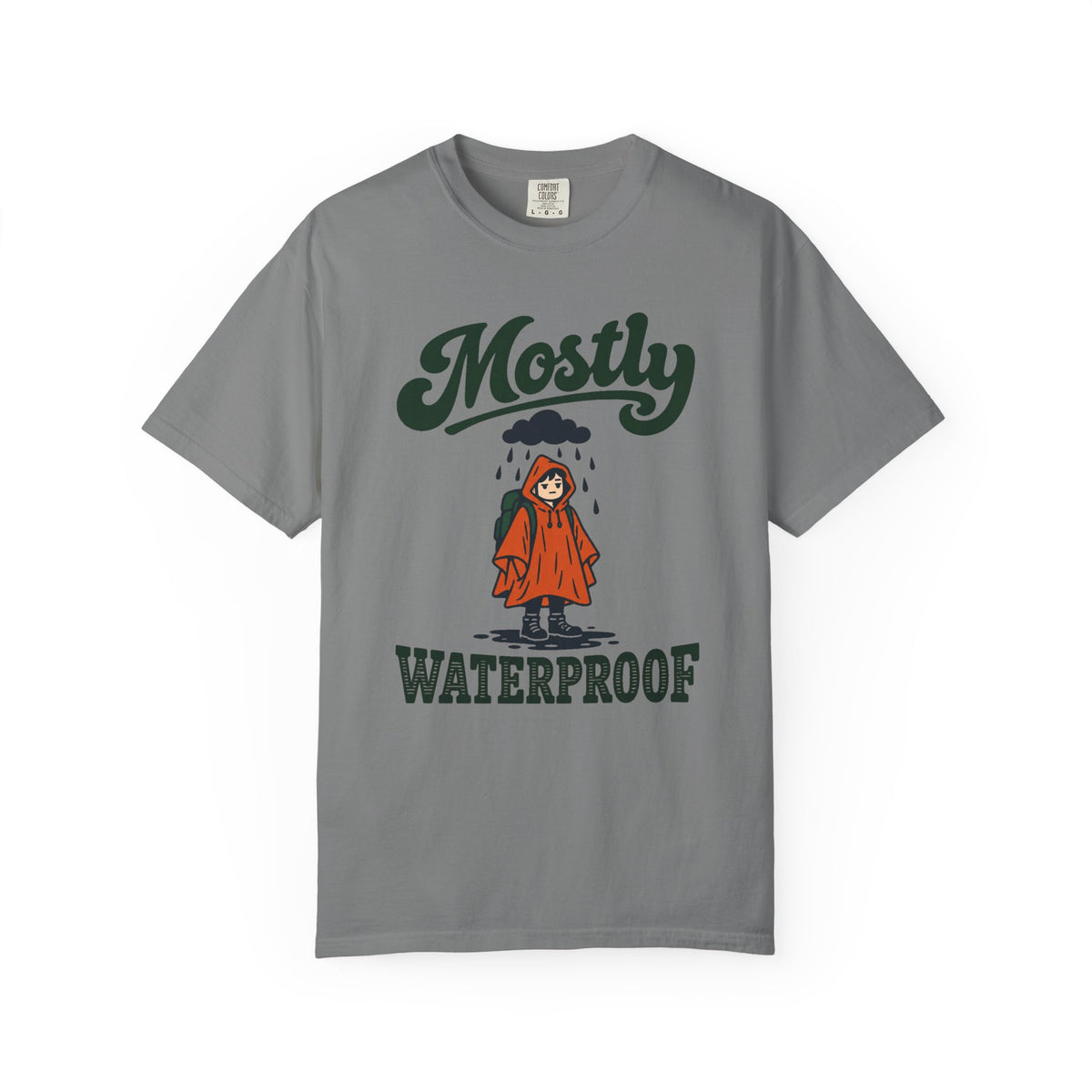 Mostly Waterproof T-Shirt – Grey