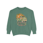 Fresh Picked Pumpkins & Wildflowers Sweatshirt – Light Green
