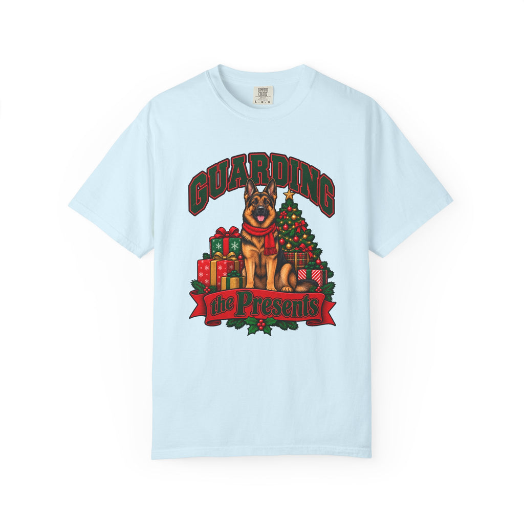 Guarding the Presents T-Shirt – Chambray