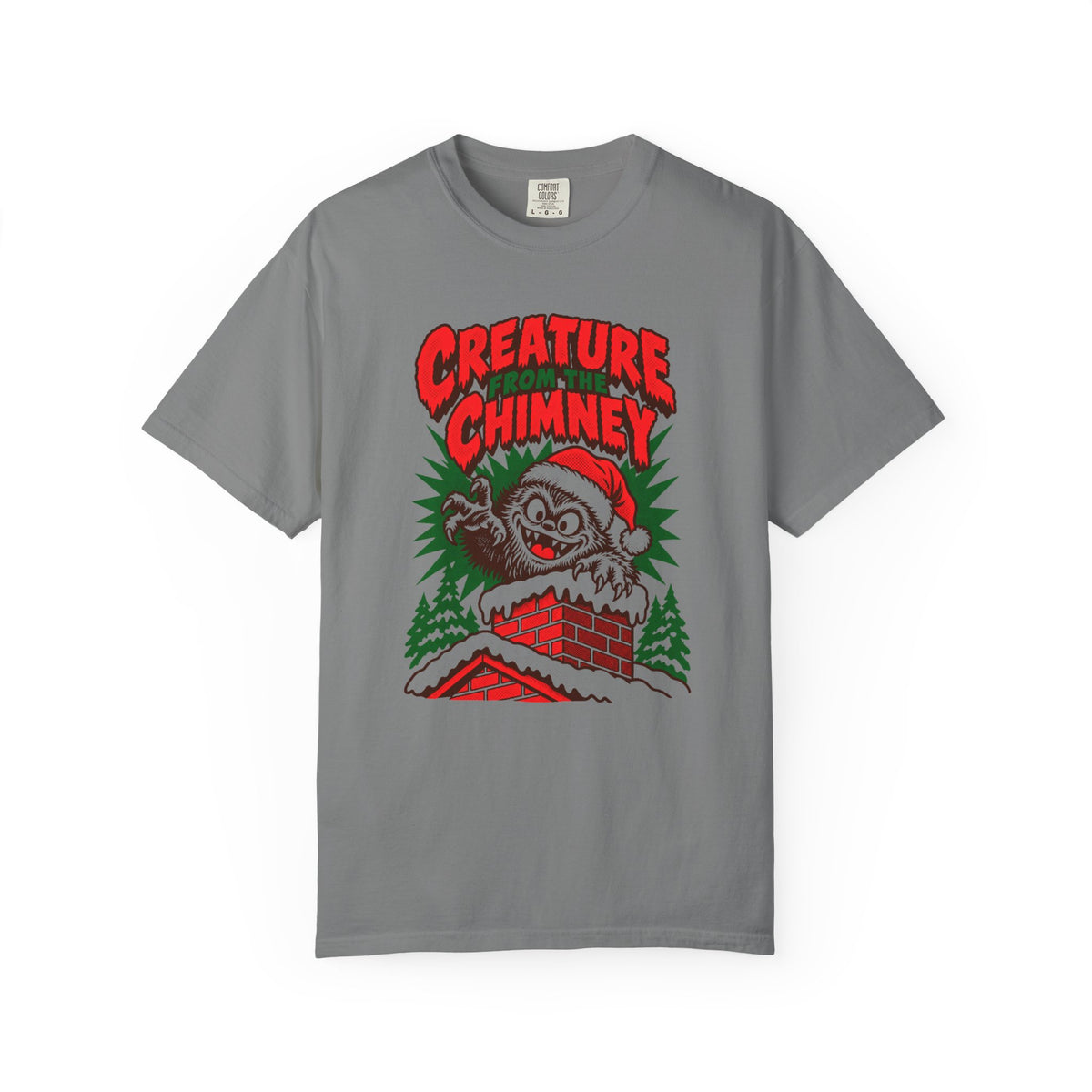Creature from the Chimney T-Shirt – Grey