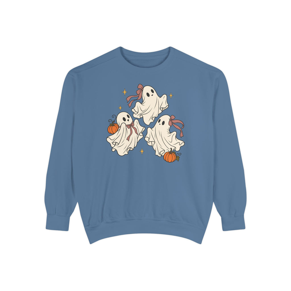 Ribbon Ghosts Sweatshirt – Blue Jean