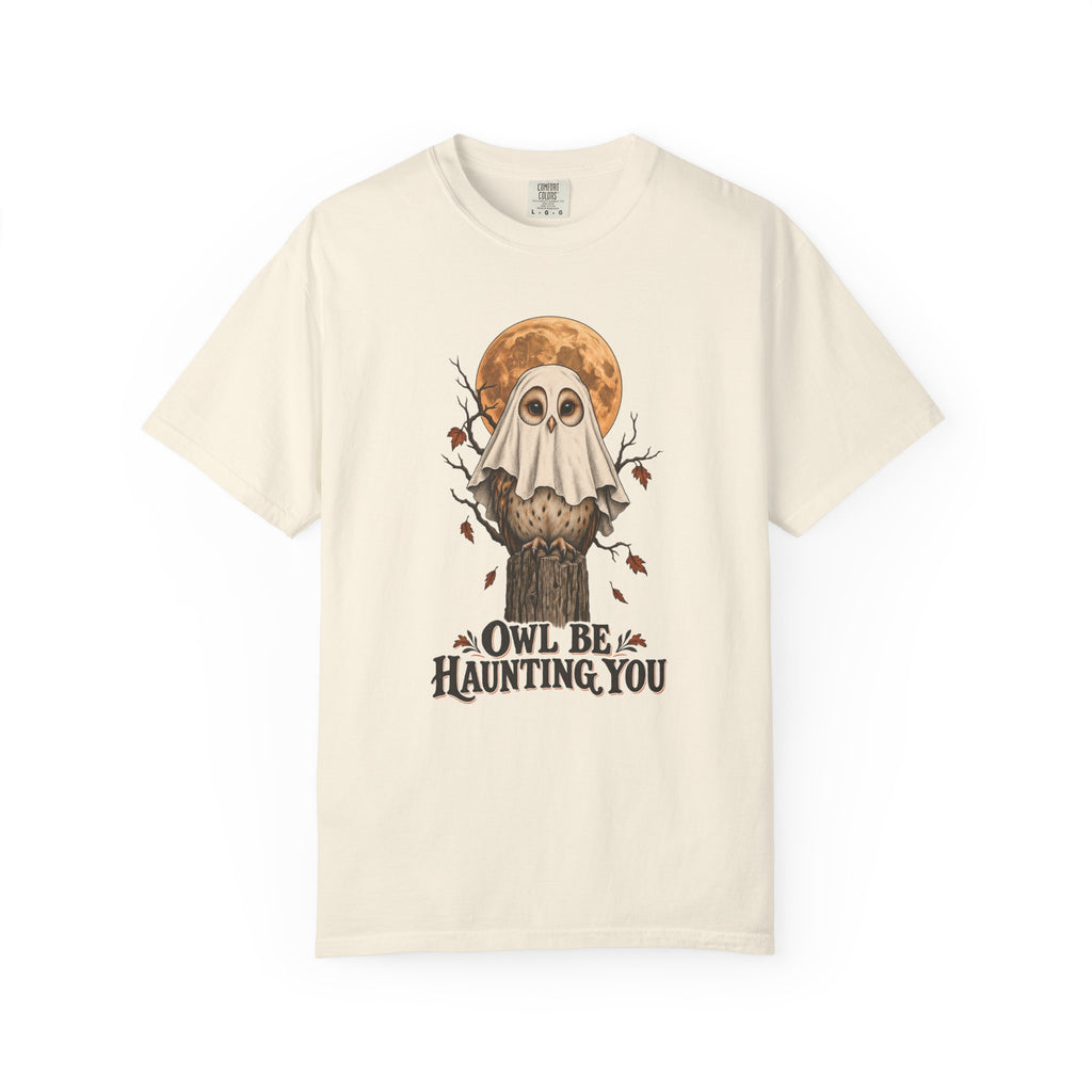 Owl Be Haunting You T-Shirt – Ivory