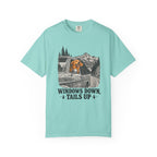 Windows Down, Tails Up T-Shirt – Chalky Mint