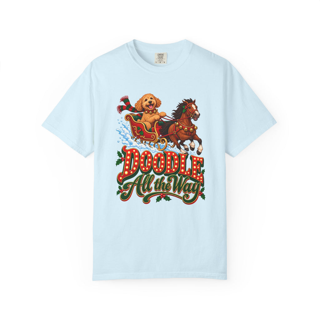 Doodle All the Way T-Shirt – Chambray