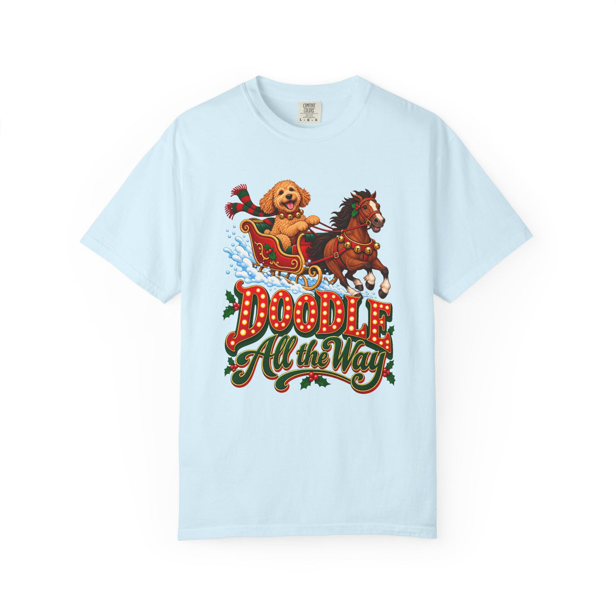 Doodle All the Way T-Shirt – Chambray