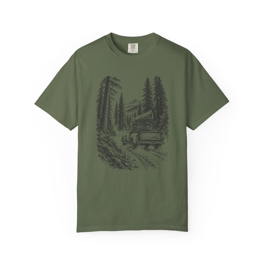 Old Truck Forest Road T-Shirt